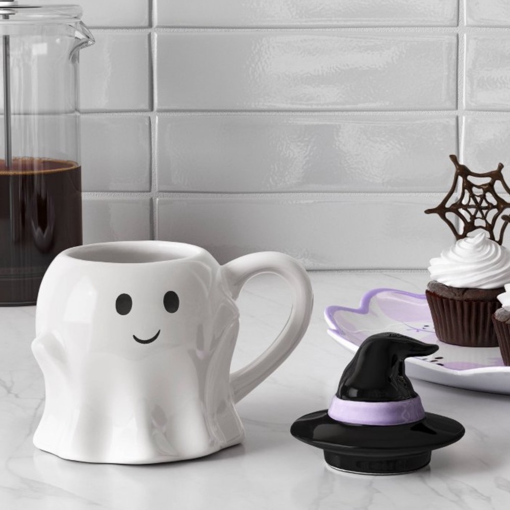 Hyde and EEK! Boutique 8 fl. oz. Figural Mini Ghostly Mug with Lid